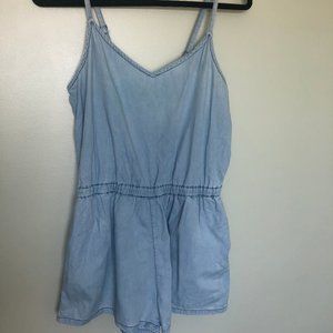 denim romper